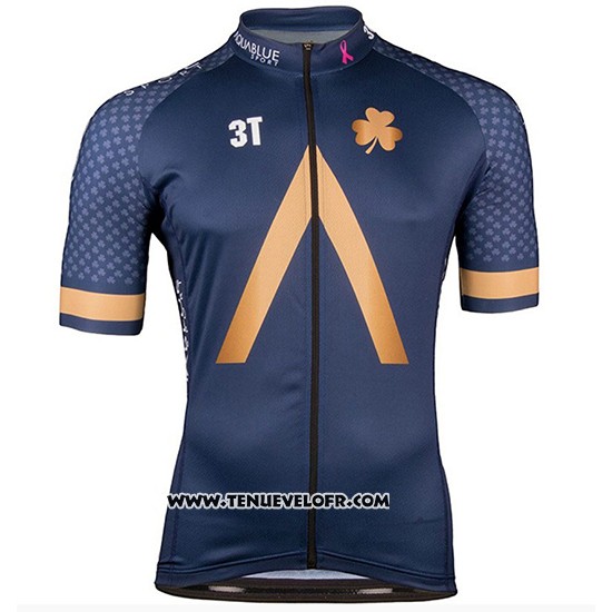 2018 Maillot Ciclismo Aqua Bleue Sport Manches Courtes et Cuissard